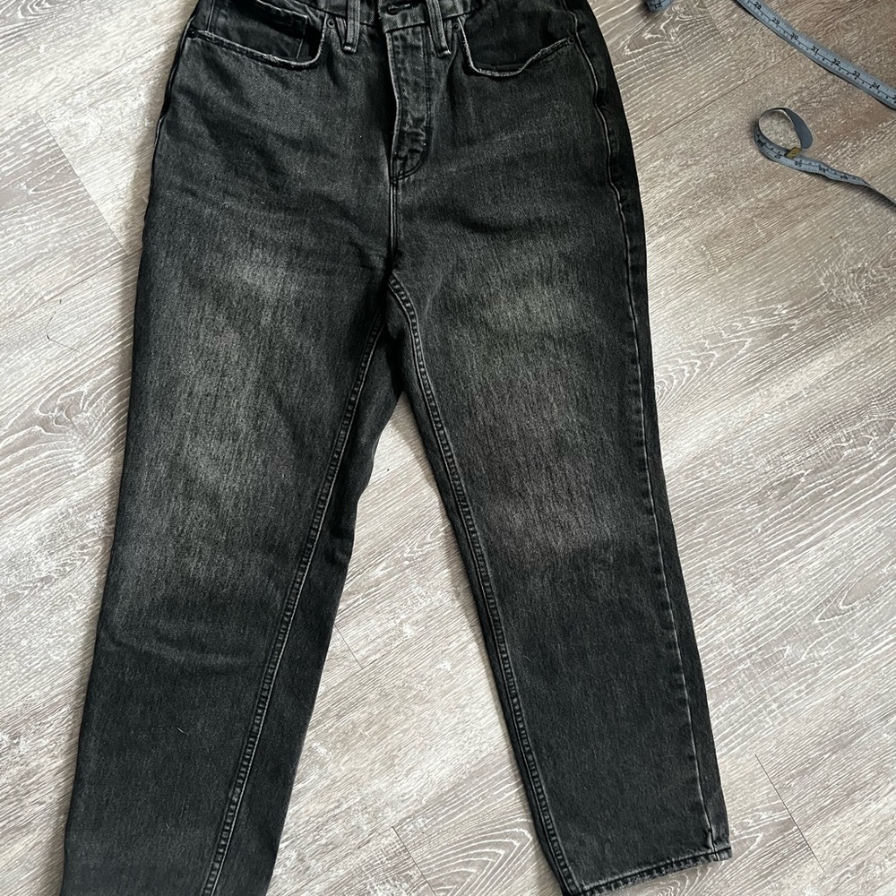 Good American Charcoal Jeans